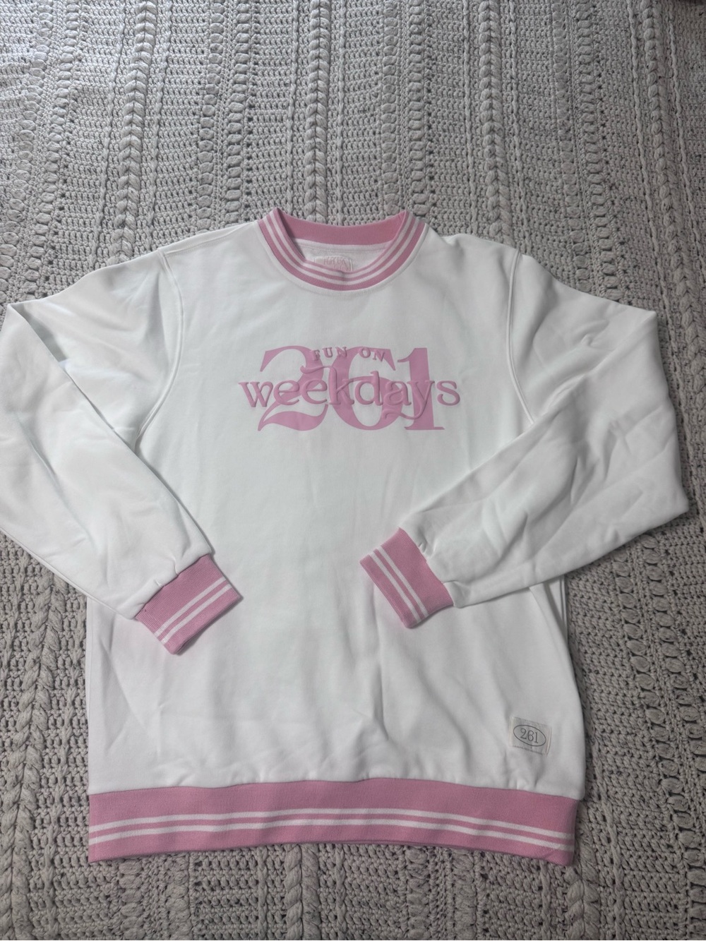 Fun on Weekdays Graphic Crewneck